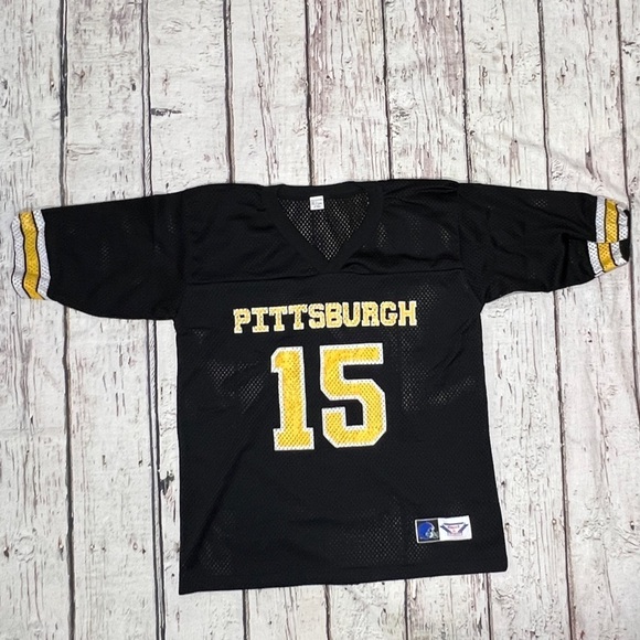 Vintage Pittsburgh Steelers Steve Bono #15 NFL Football Sports Jersey - Picture 1 of 6